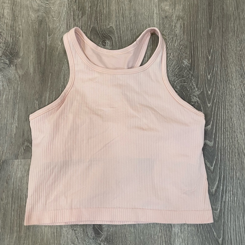 Lululemon Ebb to Street Crop tank- Size 8